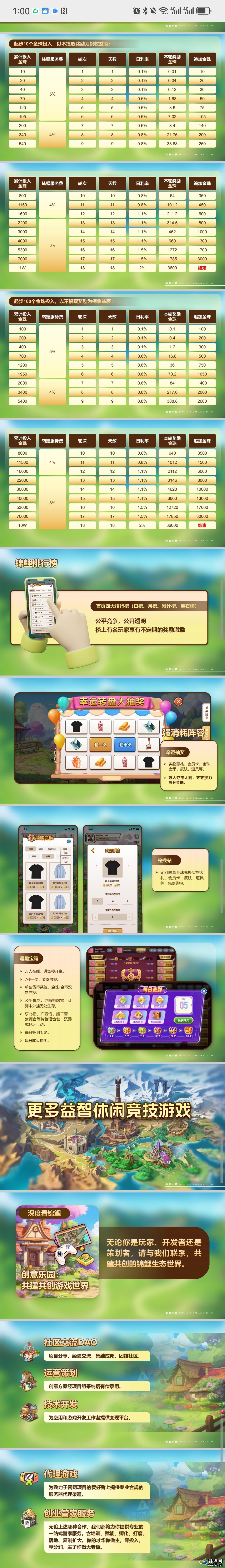 锦鲤小镇 最强链游 即将上线 首码对接中！招募首码团队长！