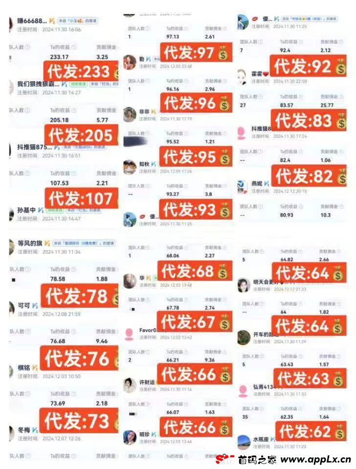 抖推猫首码，代发视频，日入过千，注册送V1合伙人，每天零撸几十米！