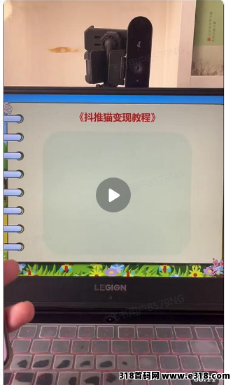抖推猫推广月赚30000+变现全教程 副本