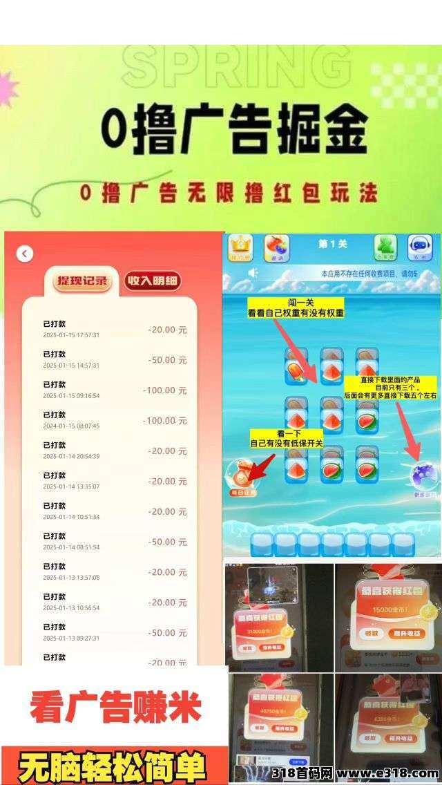 首码蓝莓派，不用养机，一个APP有5轮保底