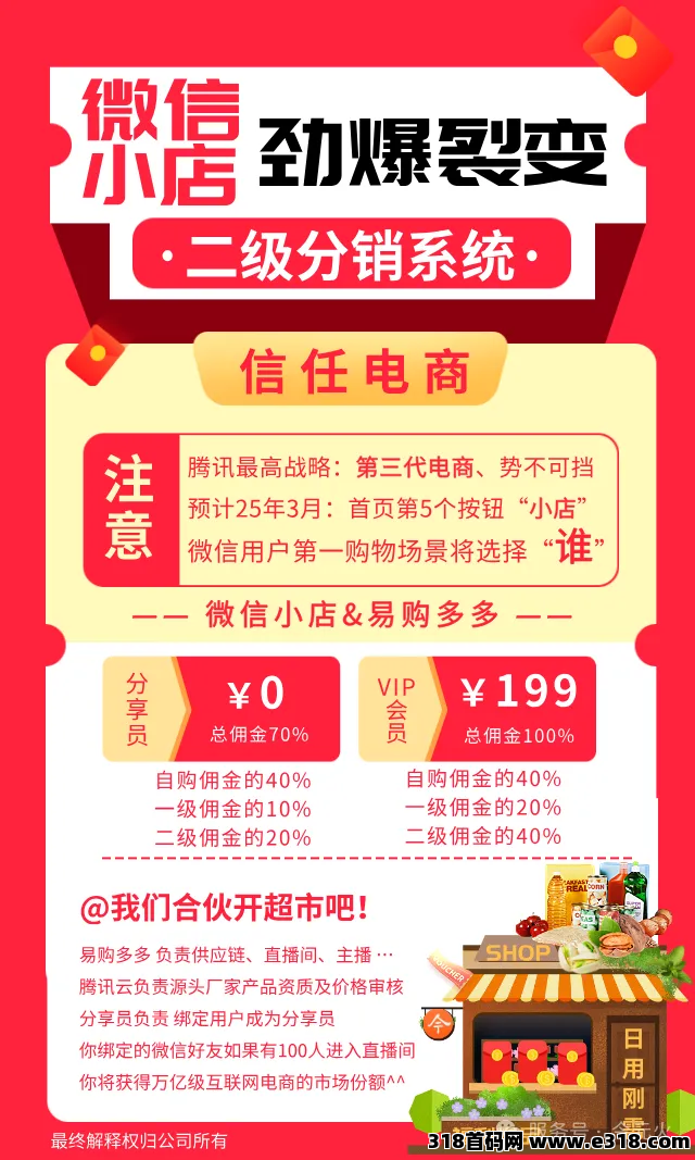 融易购和腾讯合作了吗？招募腾讯微信小店推广员，真诚合作