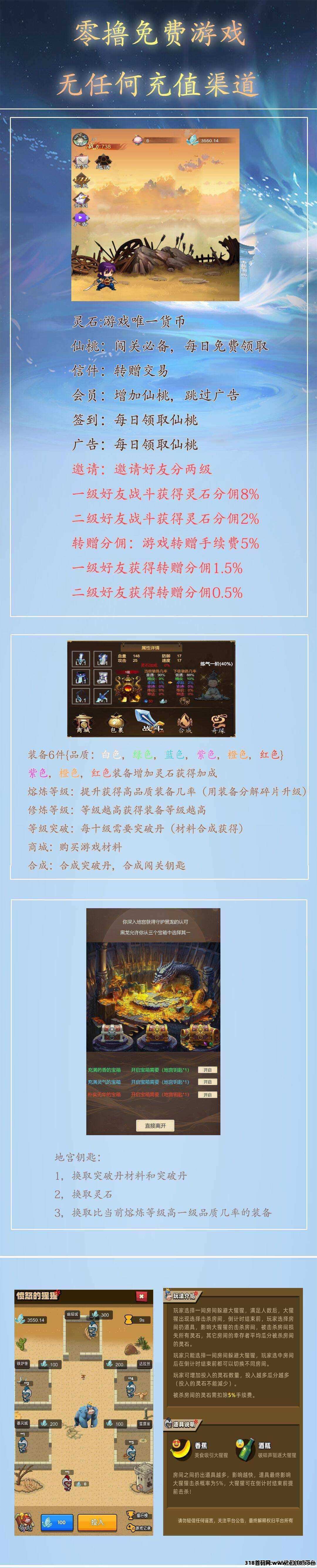 全新游戏《万古城》火爆来袭，白嫖零撸的天花板，游戏产出多，变现快