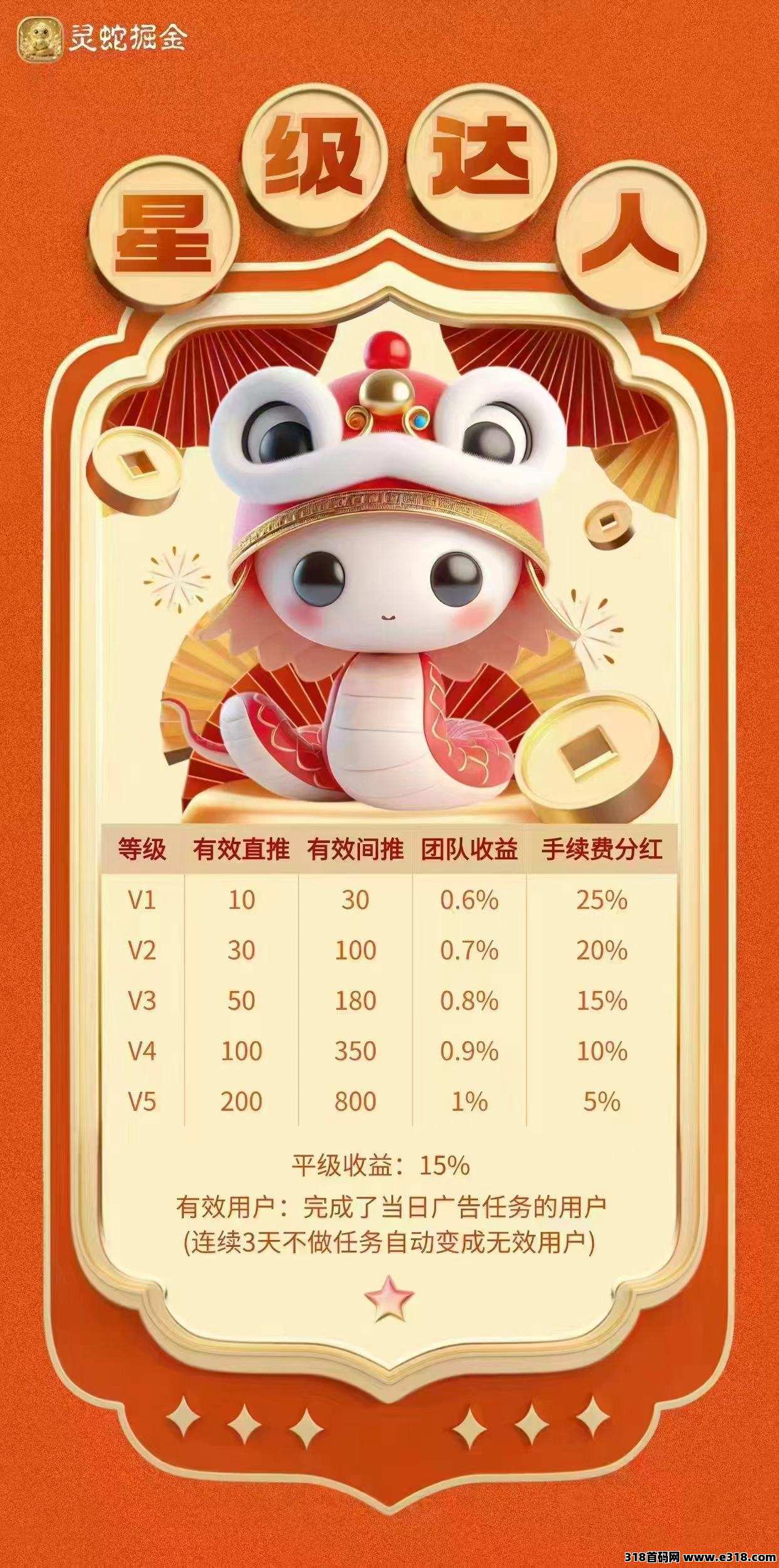 灵蛇掘金，纯零撸报ID申请