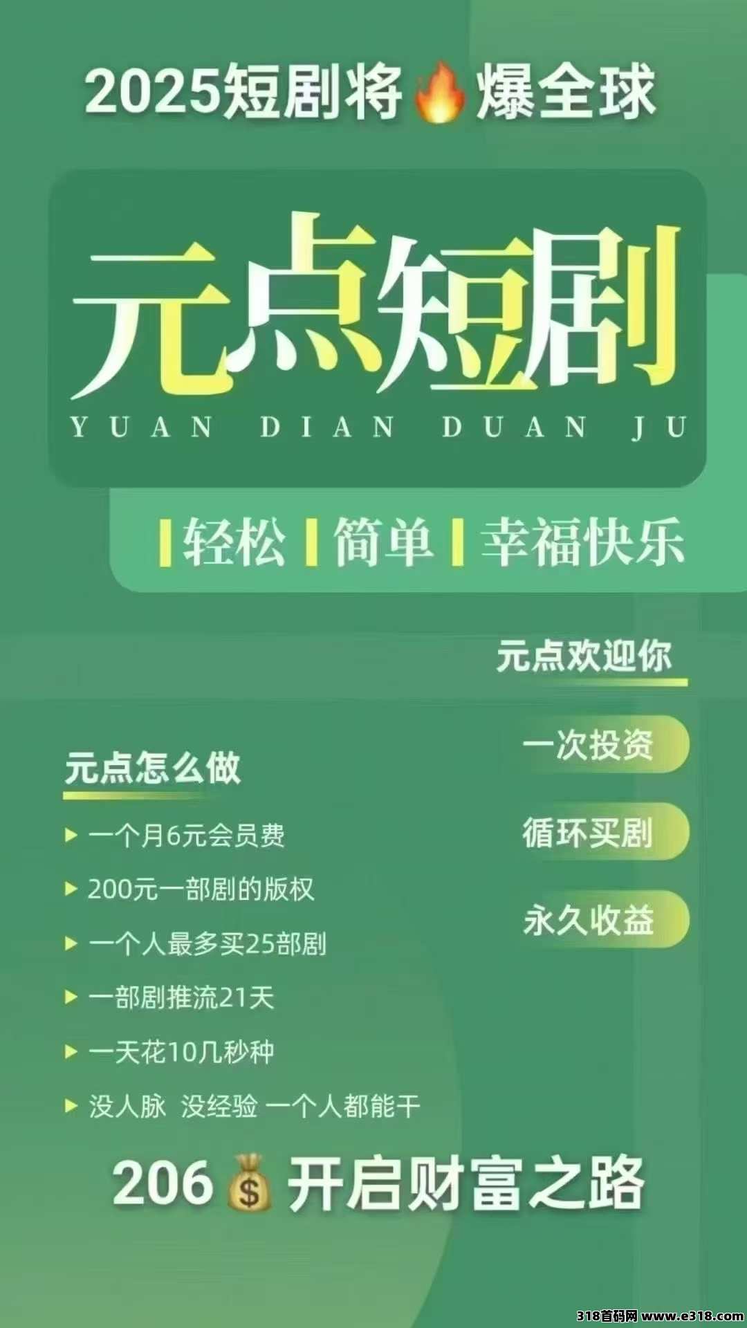 元点短剧app详细介绍，海外版项目介绍（自玩教程）