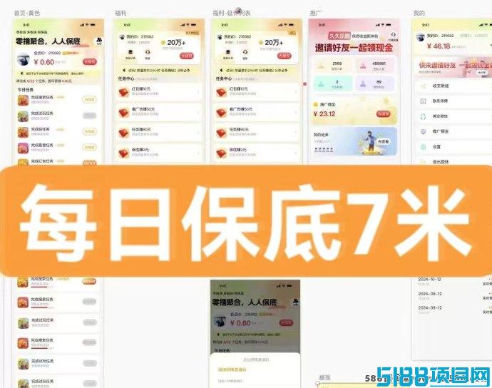 久久乐园：星空同款全新模式，零推广单机日赚50+