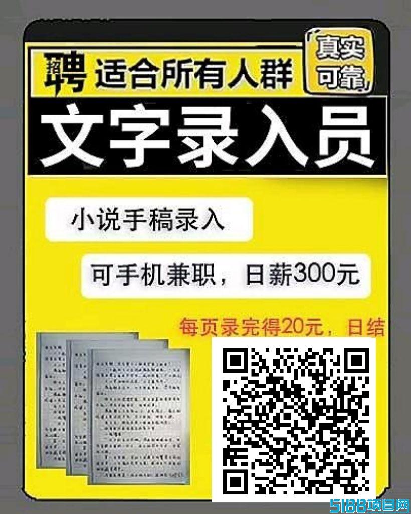 五大网上录入小说抄书赚钱真的吗？收入好几千都有，多劳多得的