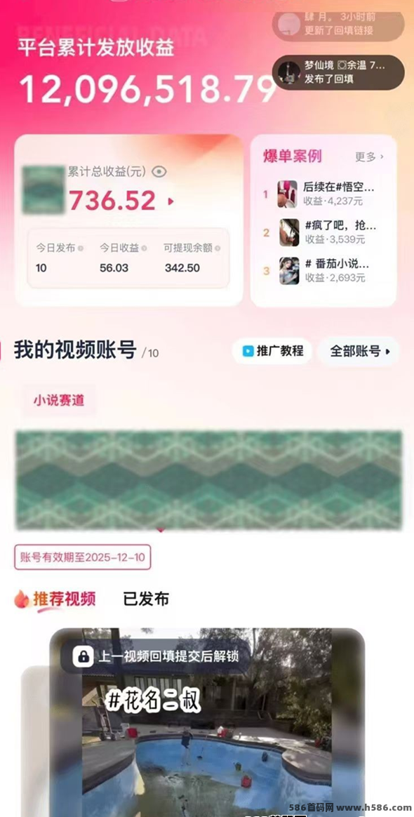 抖推猫：零基础、零车费、日结轻松赚，短视频用户必备！