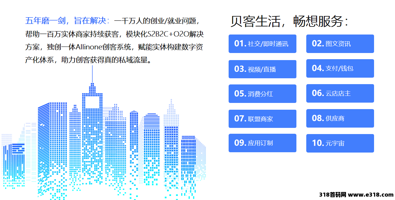 首码贝客多创客，安卓苹果应用商城可以安装，独家开发系统