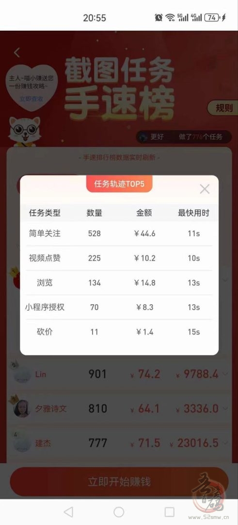 每日赚点APP：专注关注+点赞任务，同类平台中单价最高，零撸稳定收益攻略