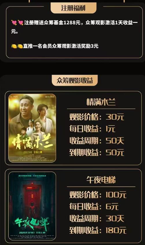 《淘梦影业》影视分红 元点模式 扶持对接