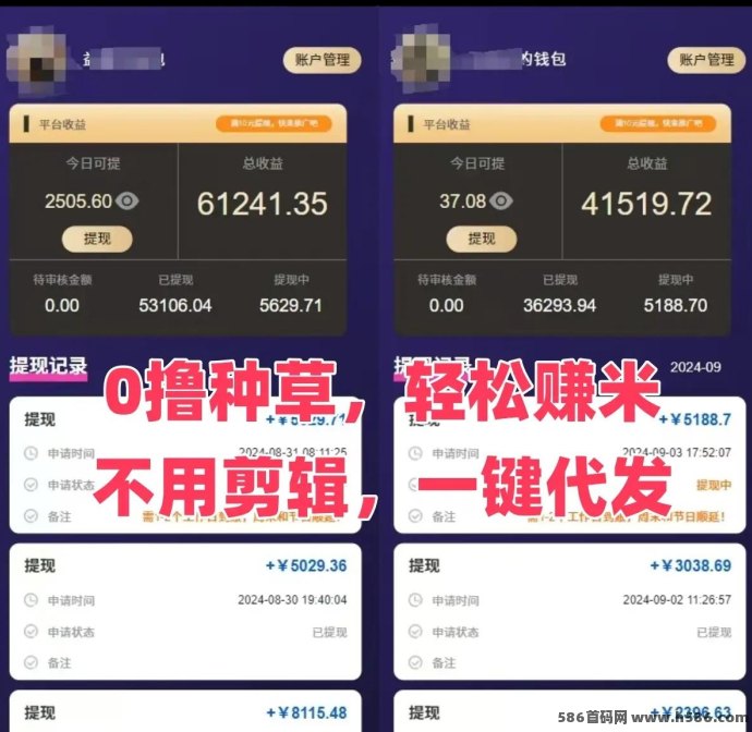 米得客视频种草新玩法，日赚30-60+，轻松操作无门槛！