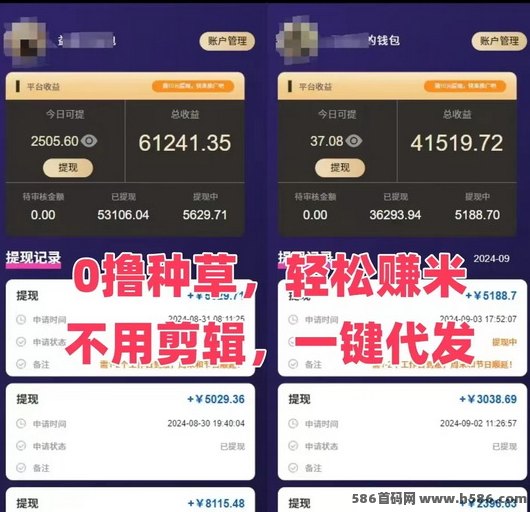 代发宝短视频任务轻松上手，复制粘贴就能赚，新手副业入门项目！