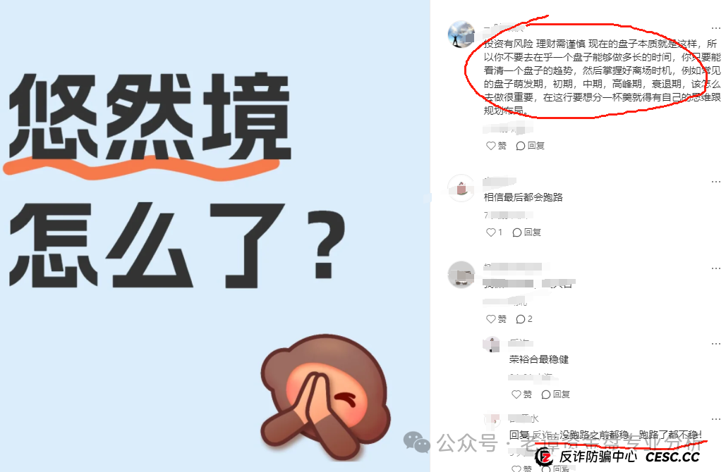 老谭深度解析：悠然境资金盘背后的套路与陷阱