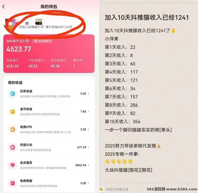 2025爆款短视频搬运新模式：抖推猫小说赛道，无剪辑轻松赚播放分润！