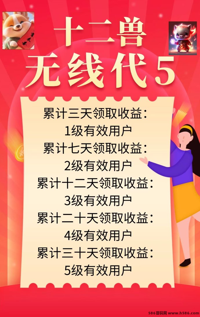 十二兽开启爬墙新玩法！对接全网资源，享受高扶持！