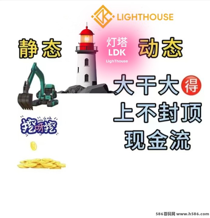 LDK灯塔！狂赚U.S.D.T现金流！