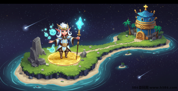 魔灵星岛：探索、收集、战斗三合一！0门槛养魔赚钱的Q版链游来了！
