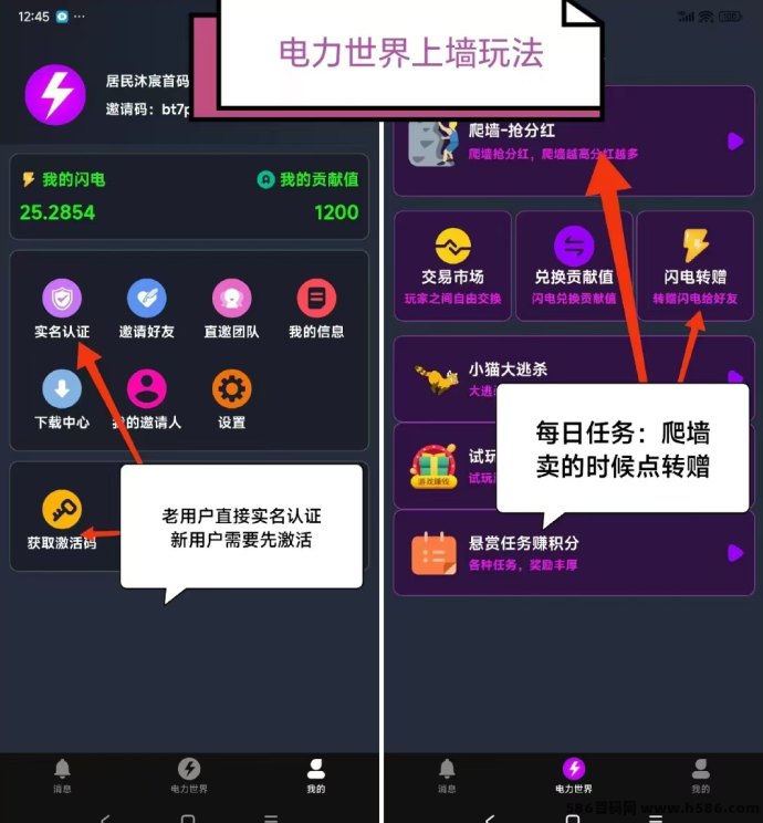 电力世界年度黑马上线，纯零撸无广告，爬墙二级收溢轻松拿，稳定日赚持久生米！