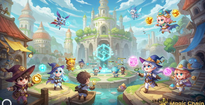 魔法链境：Q版魔法冒险区块链游戏
