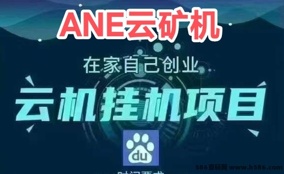 ANE云机首码上线，内置托底回收系统，零基础轻松赚云币，快速提取稳定收溢攻略