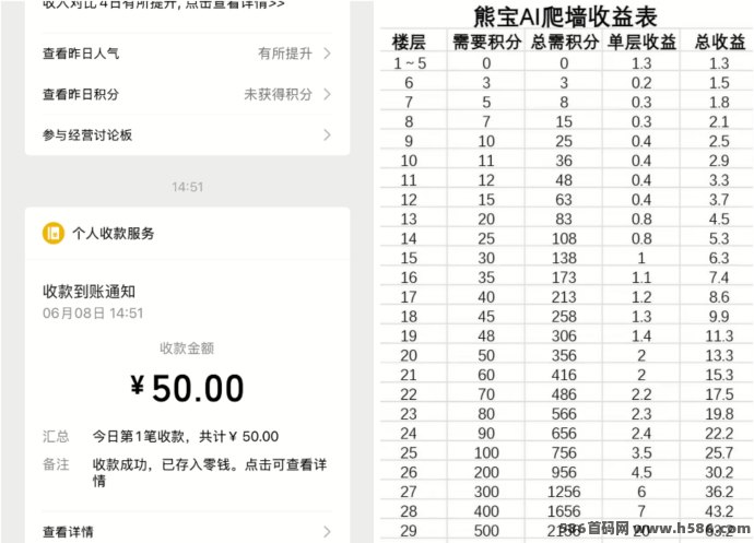 熊宝数创纯零撸上线，上墙爬楼模式，积分轻松领！