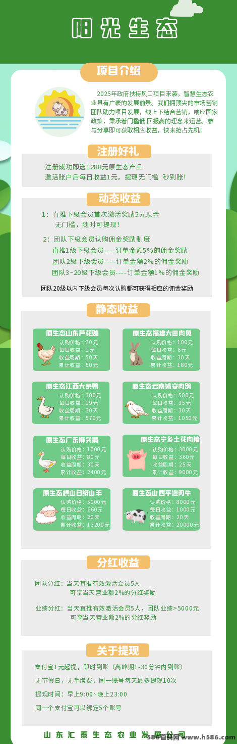 阳光生态园上线！注测即送K工，1圆起提秒到！