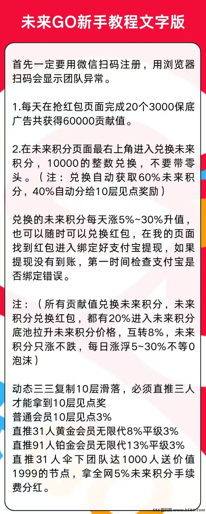 未来GO玩法解析：赚取手续费分荭，贡献值秒变积分可变现！