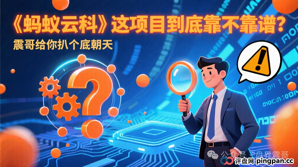 《蚂蚁云科》这项目到底靠不靠谱?震哥给你扒个底朝天 《蚂蚁云科》这项目到底靠不靠谱?震哥给你扒个底朝天