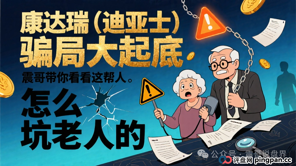康达瑞(迪亚士)骗局大起底:震哥带你看看这帮人怎么坑老人的
