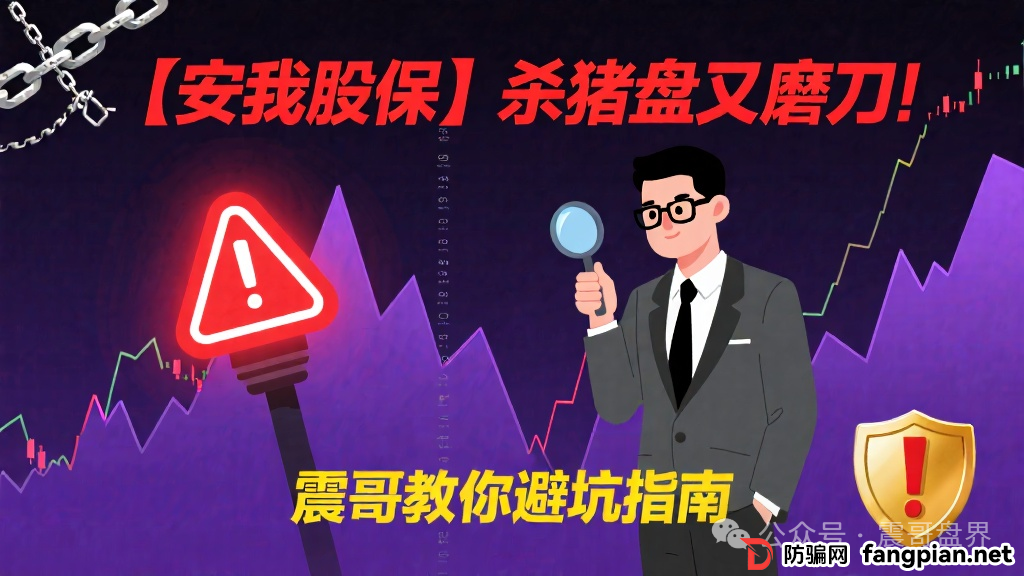 【安我股保】这个杀猪盘又开始磨刀了!震哥手把手教你避坑