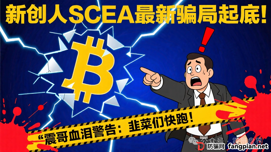 新创人SCEA最新骗局起底!震哥血泪警告:韭菜们快跑!