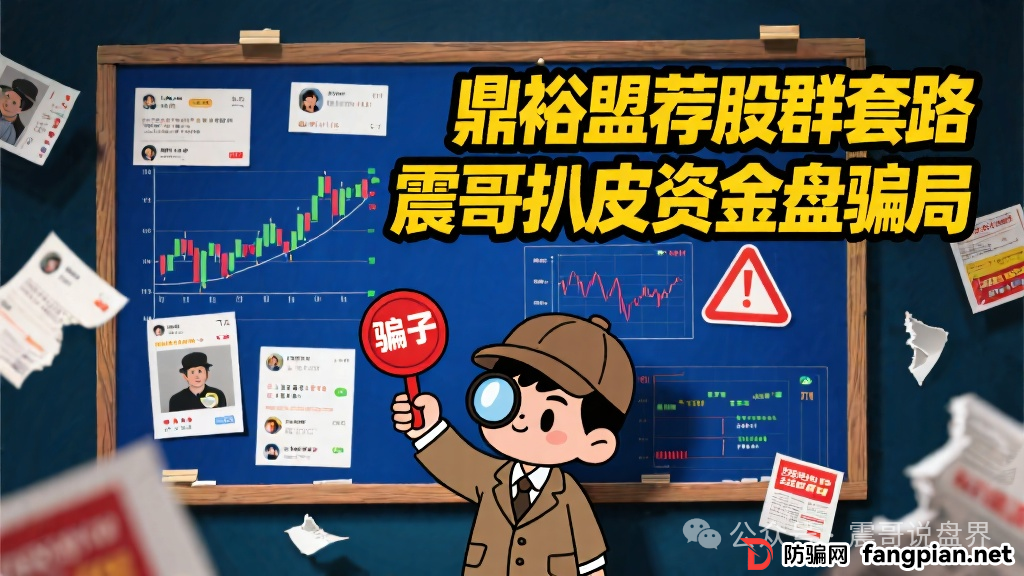 鼎裕盟杨岩泽荐股群套路,震哥带你扒皮这个资金盘骗局