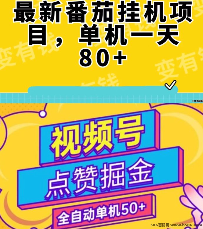 新番茄褂机项目即将上线双平台，点赞关注自动，预计本月收溢大涨，短视频赚钱新风口别错过！
