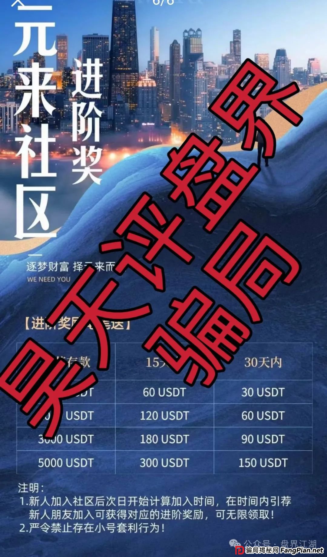 元来社区资金盘最新消息今天：元来社区UBS跟单类资金盘骗局，到处发广告找人填坑！