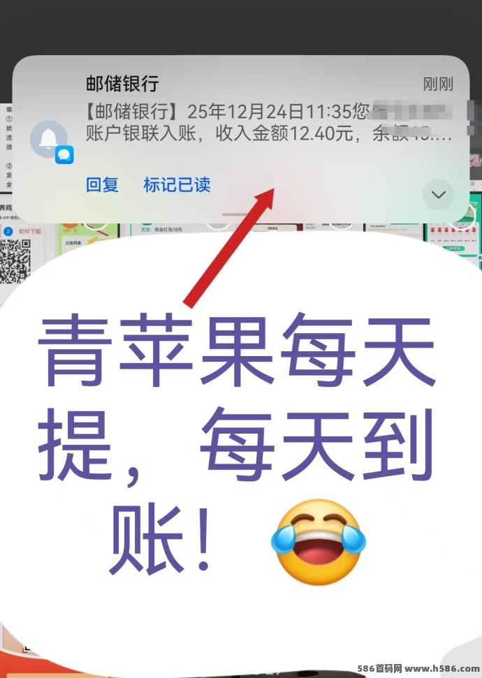 青苹果广告收溢新玩法，观看每天稳定到账！