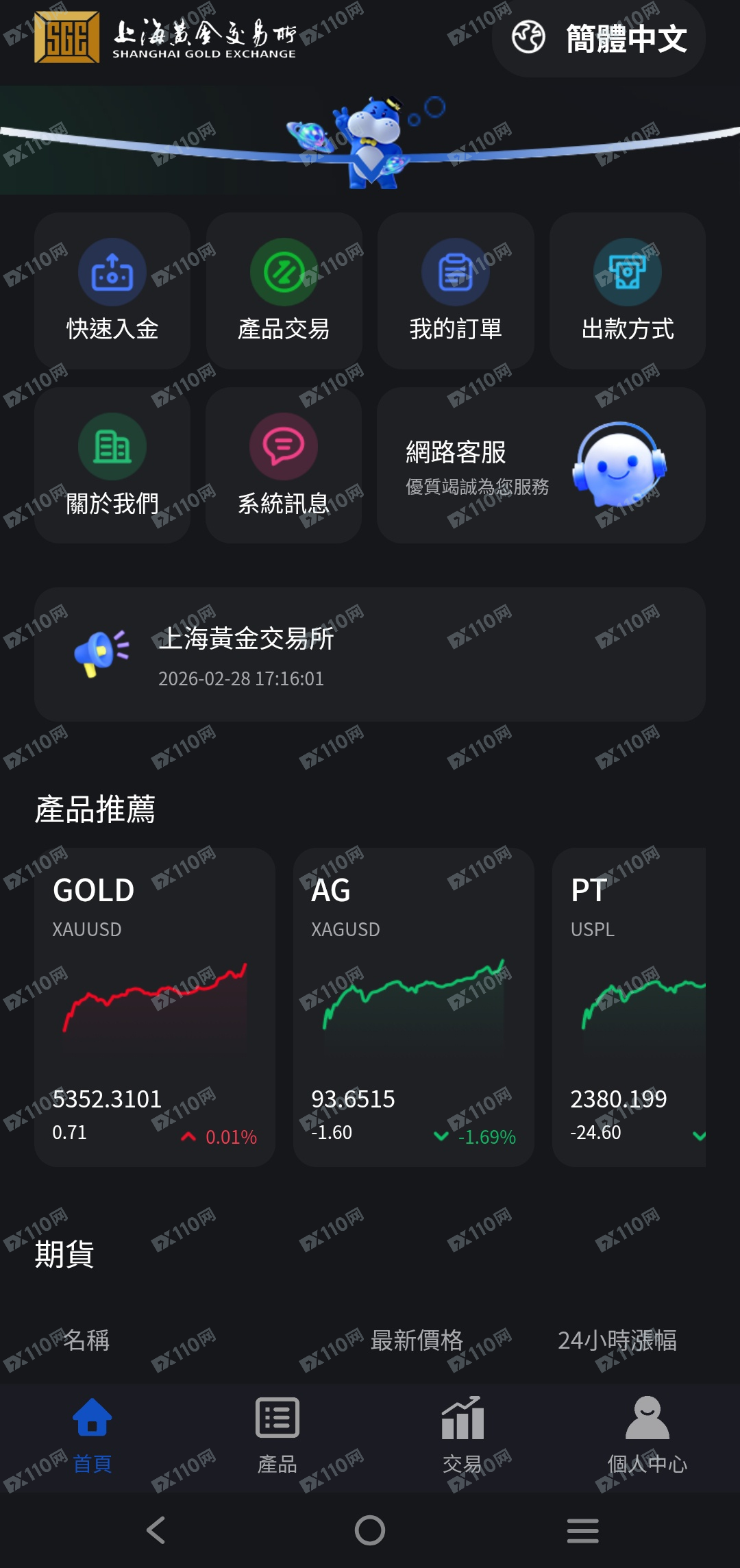 小心上海黄金交易所杀猪盘，还在运行继续骗人！