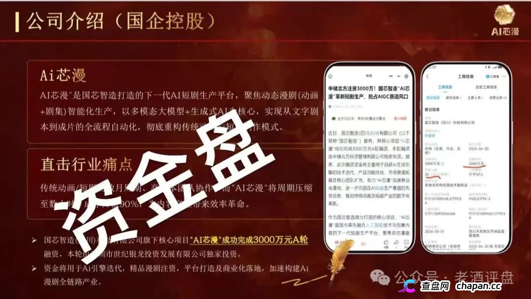 AI芯漫5月上线圈钱实锤!国芯智造碰瓷国企、伪造A轮融资,连入金账户都是假的,崩盘跑路倒计时开始!(2) AI芯漫5月上线圈钱实锤!国芯智造碰瓷国企、伪造A轮融资,连入金账户都是假的,崩盘跑路倒计时开始!(2)