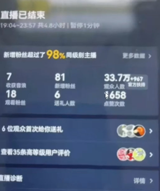 抖音小程序无人直播项目拆解，一天收益200+(1)