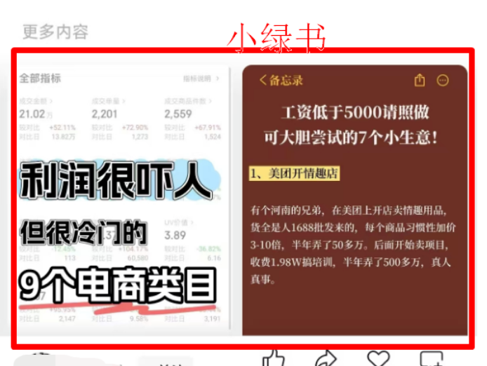 小绿书图文最新玩法，7天变现3000+，保姆级教程来了(3)