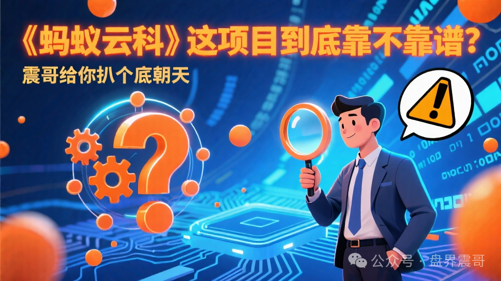 《蚂蚁云科》这项目到底靠不靠谱？打着CDN托管赚钱的幌子，专忽悠大爷大妈把养老钱往里砸