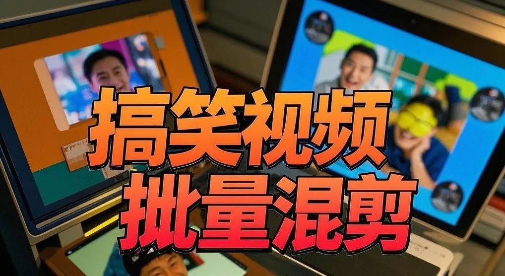一键制作爆笑视频，批量混剪快速起号涨粉，教程来了(2)